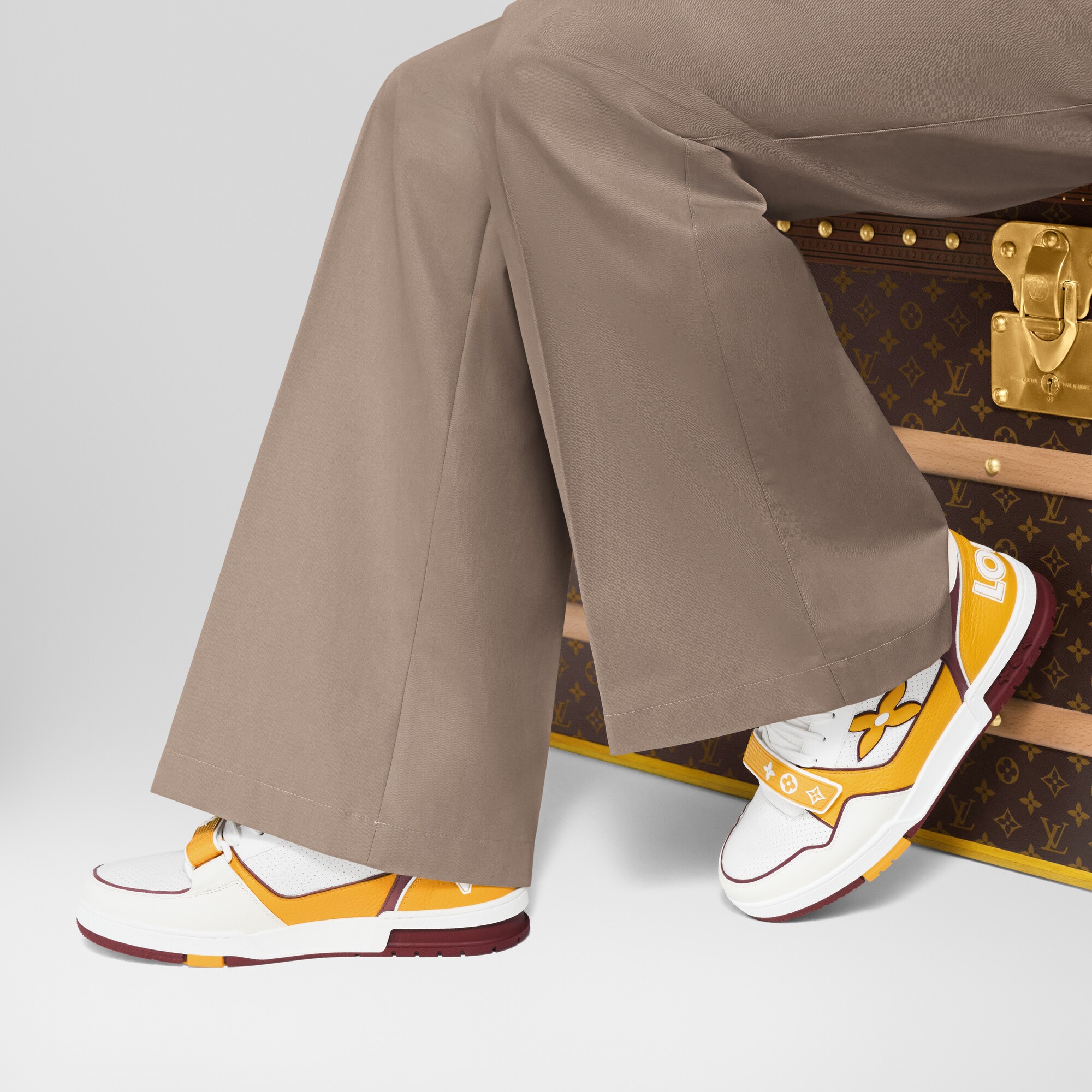  Sapatos Tênis Tênis LV Trainer | Louis Vuitton ® (Zoom no Produto)