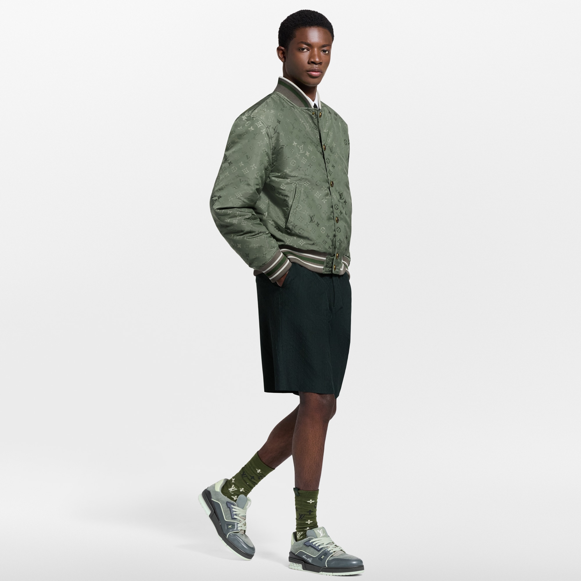  Sapatos Tênis Tênis LV Trainer | Louis Vuitton ® (Zoom no Produto)