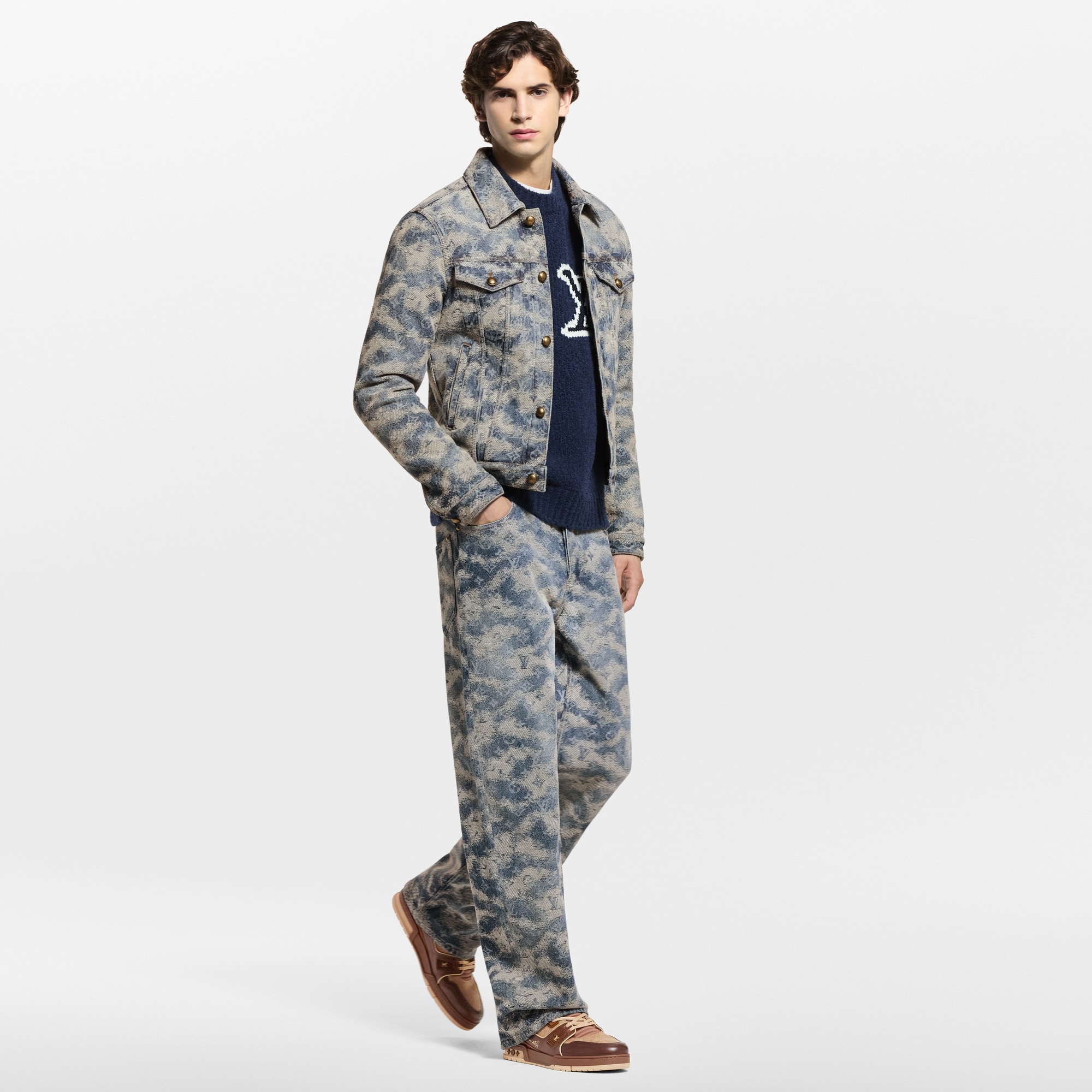  Sapatos Tênis Tênis LV Trainer | Louis Vuitton ® (Zoom no Produto)