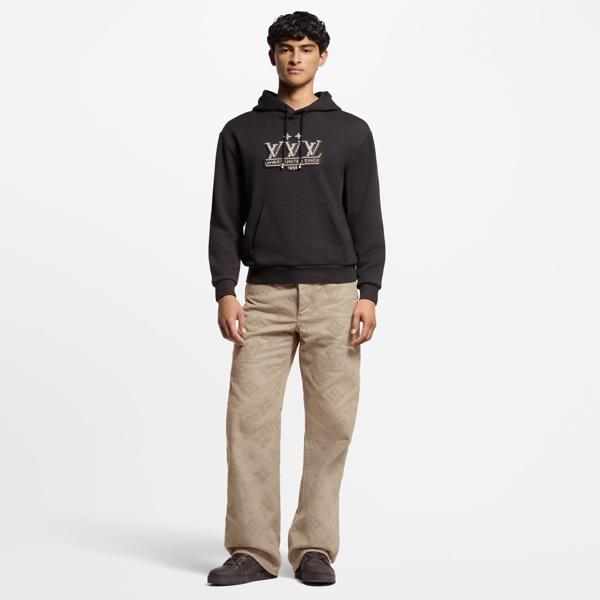  Sapatos Tênis Tênis LV Trainer Desgastado | Louis Vuitton ® (Zoom no Produto)