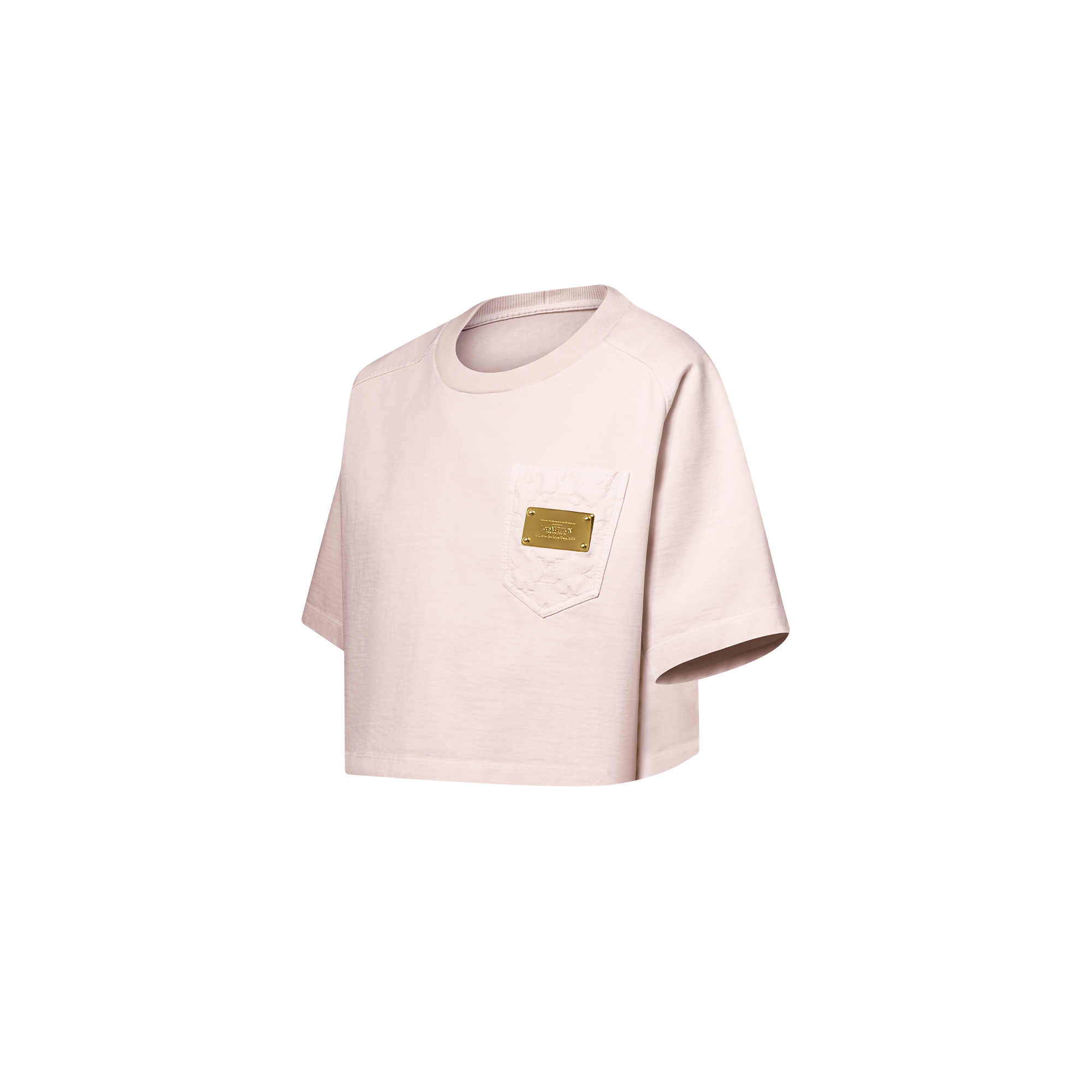  Ready-to-Wear Blusas Top Cropped com Assinatura no Bolso | Louis Vuitton ® (Zoom no Produto)