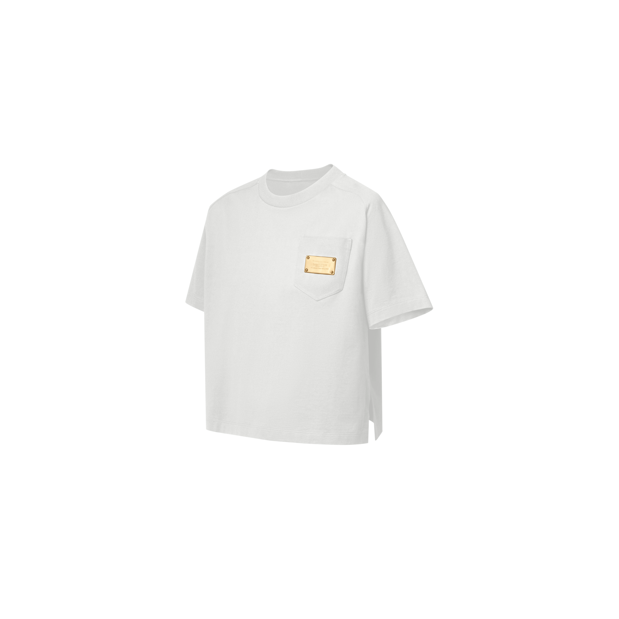  Ready-to-Wear Blusas Top Cropped com Assinatura no Bolso | Louis Vuitton ® (Zoom no Produto)