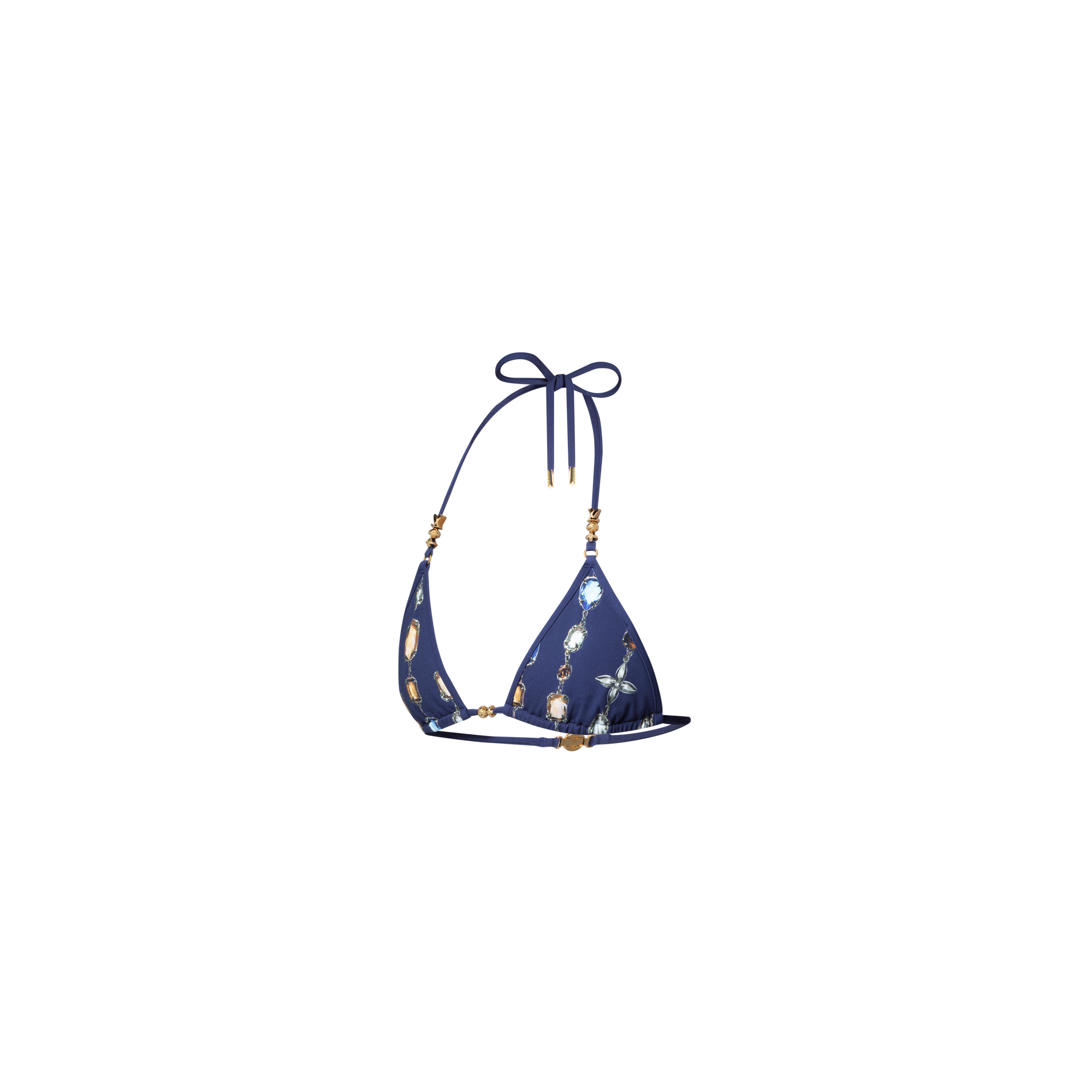  Ready-to-Wear Moda Praia Top de Biquíni com Estampa de Colares | Louis Vuitton ® (Zoom no Produto)