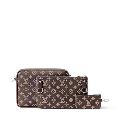 Monogram Shadow Bolsas Todas as Bolsas Trio Messenger | Louis Vuitton ® (Zoom no Produto)