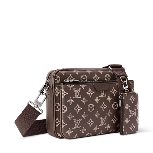 Monogram Shadow Bolsas Todas as Bolsas Trio Messenger | Louis Vuitton ® (Zoom no Produto)