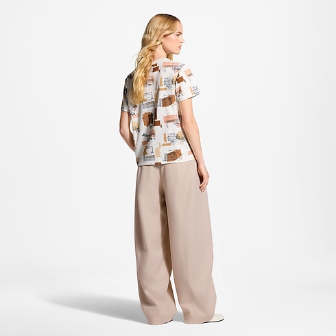 Ready-to-Wear Camisetas e Moletons Trunk Print T-Shirt | Louis Vuitton ® (Zoom no Produto)