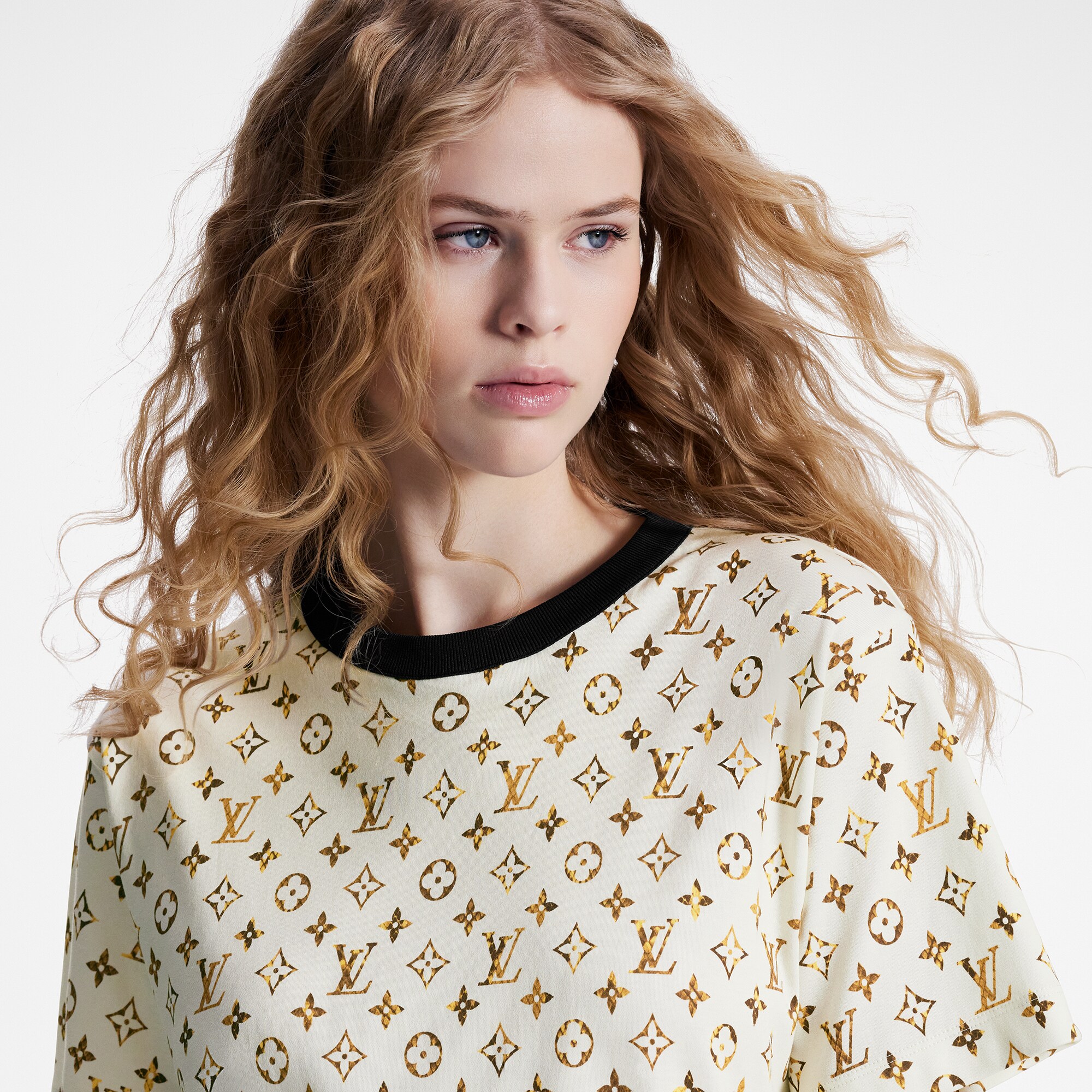  Discontinued Product Obs 7 Vestido Camiseta Monogram Píton | Louis Vuitton ® (Zoom no Produto)