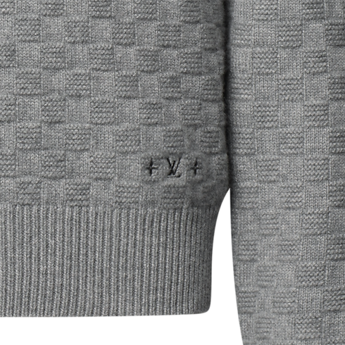 Ready-to-Wear Todas as Roupas Wool-Cashmere Half-Zip Pullover | Louis Vuitton ® (Zoom no Produto)