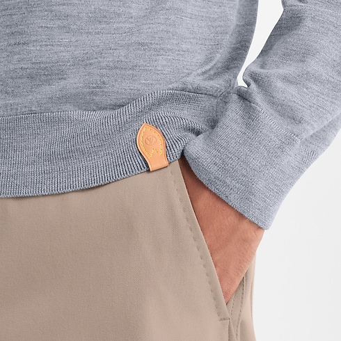 Ready-to-Wear Todas as Roupas Wool Silk Cashmere Long-Sleeved Polo Shirt | Louis Vuitton ® (Zoom no Produto)