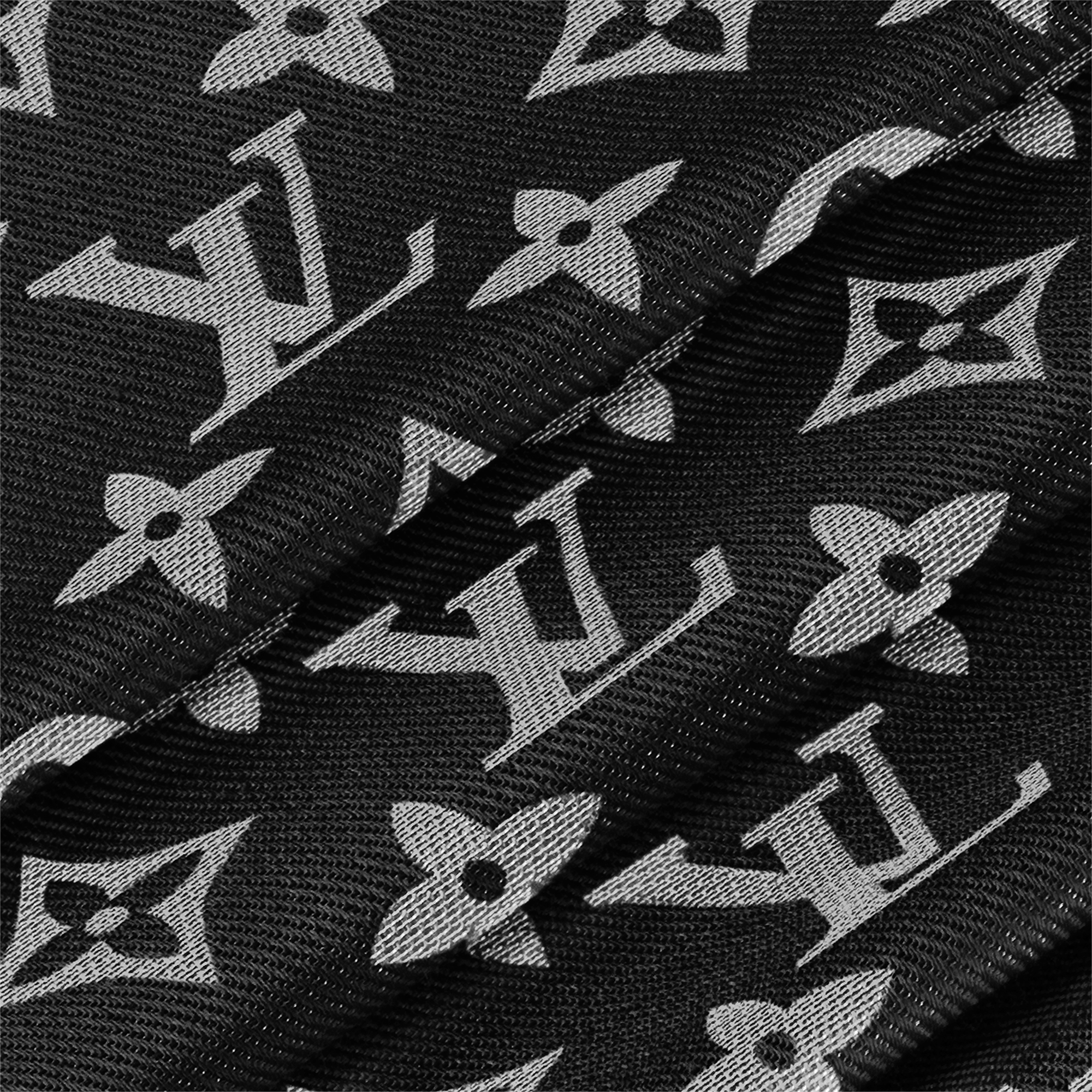 S00 Acessórios Xales e Echarpes Xale Lock And Go Shine | Louis Vuitton ® (Zoom no Produto)