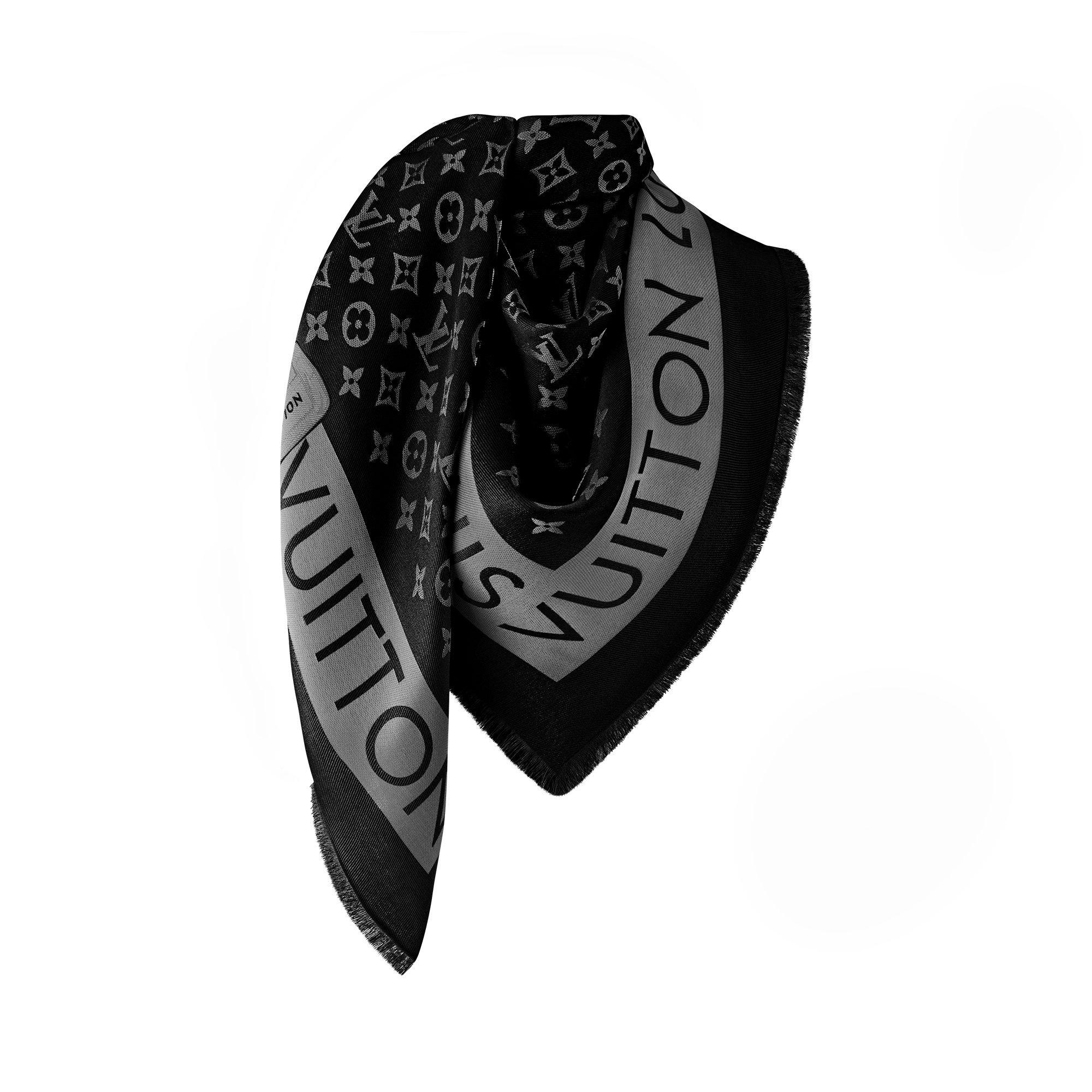 S00 Acessórios Xales e Echarpes Xale Lock And Go Shine | Louis Vuitton ® (Zoom no Produto)