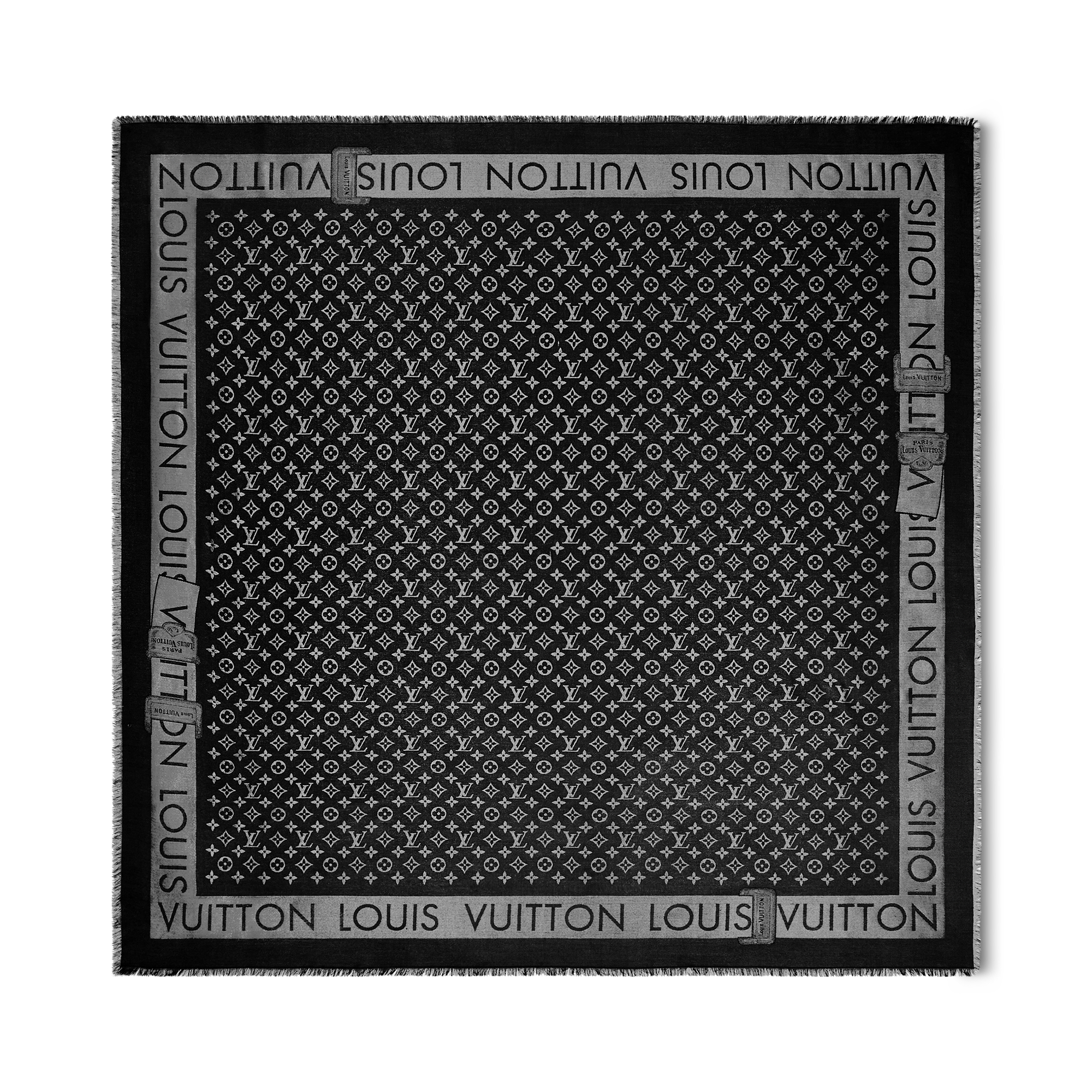 S00 Acessórios Xales e Echarpes Xale Lock And Go Shine | Louis Vuitton ® (Zoom no Produto)