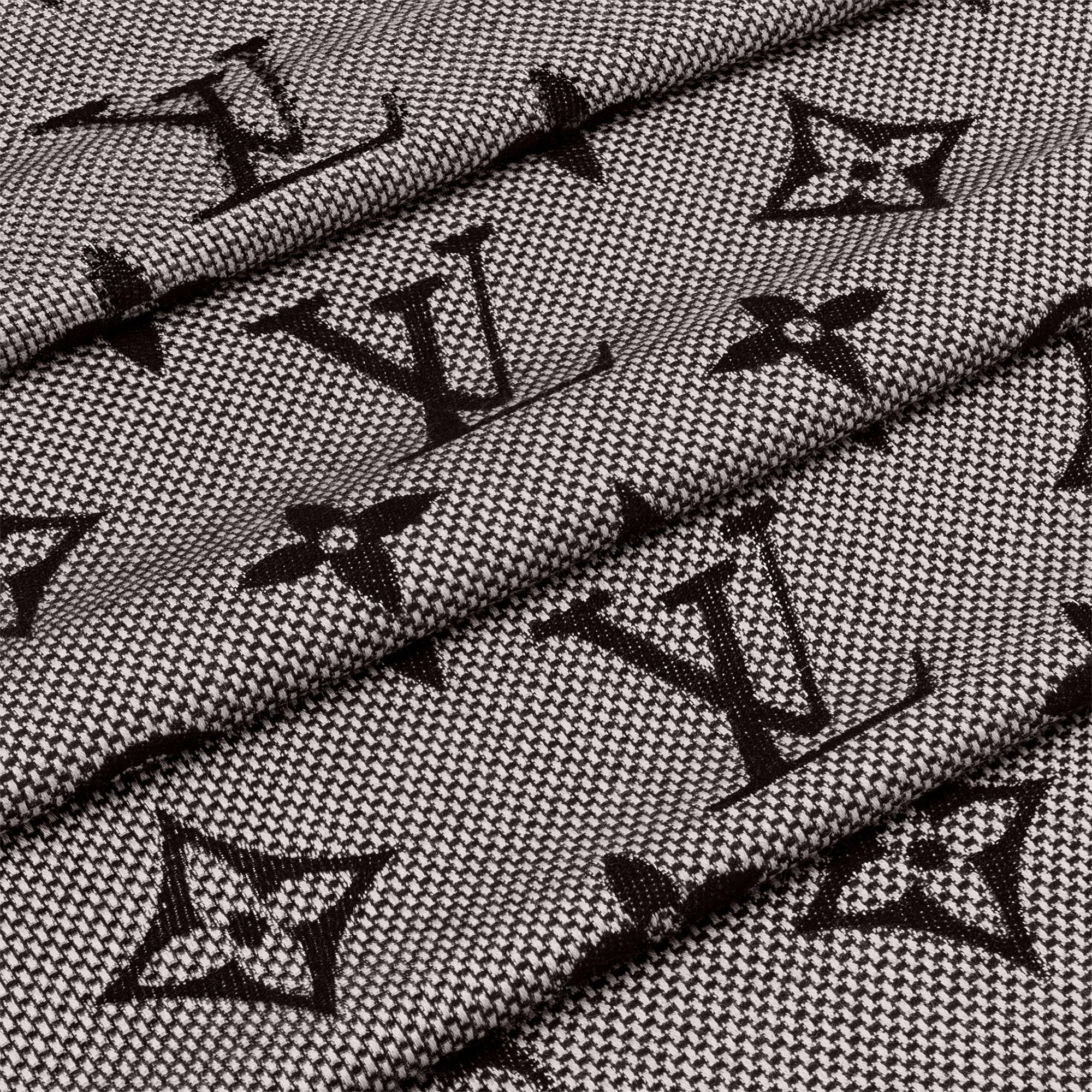 S00 Acessórios Xales e Echarpes Xale Monogram Neo Natté | Louis Vuitton ® (Zoom no Produto)