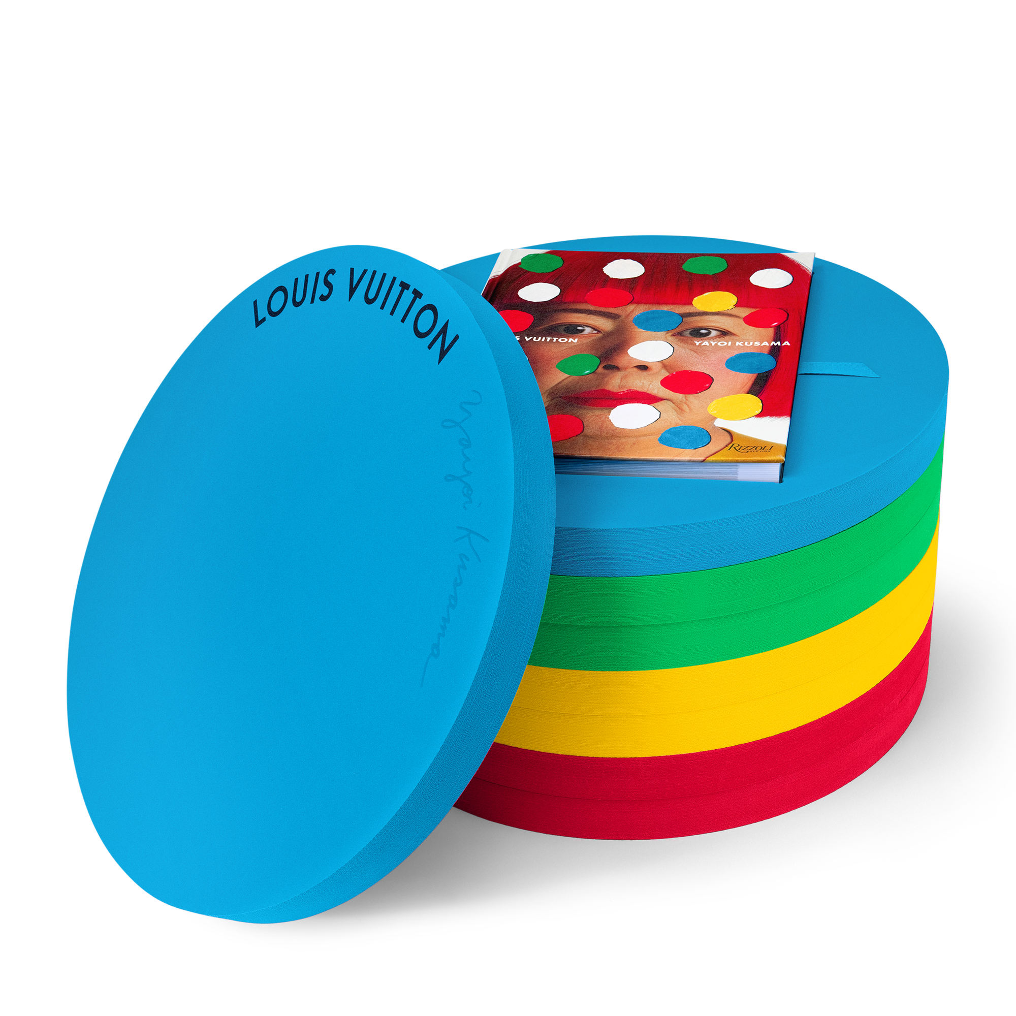  Livros e Papelaria Livros de Capa Dura Yayoi Kusama x Louis Vuitton: Creating Infinity | Louis Vuitton ® (Zoom no Produto)