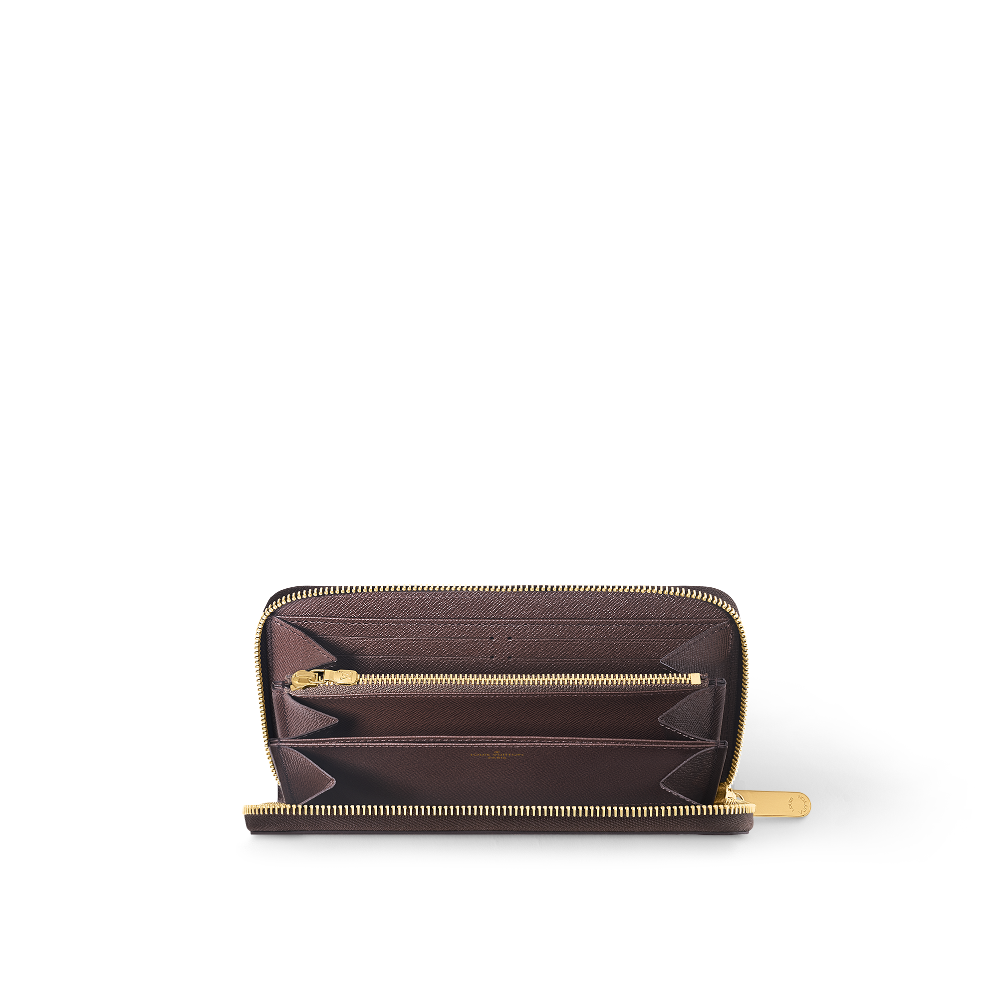 Damier Ébène Carteiras Todas as Carteiras ZIPPY | Louis Vuitton ® (Zoom no Produto)